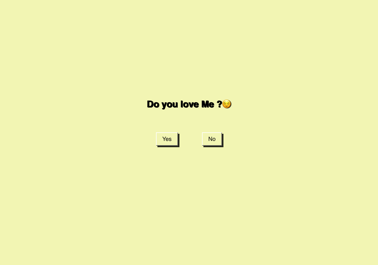 Do You Love Me Game